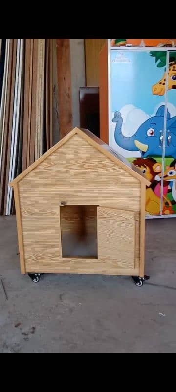 wooden Cat Cage 1