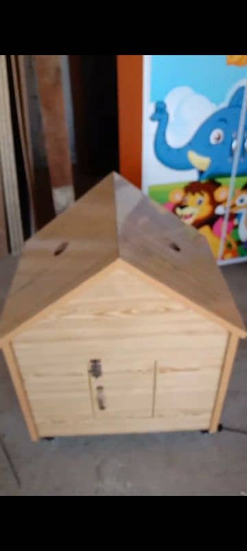 wooden Cat Cage 4