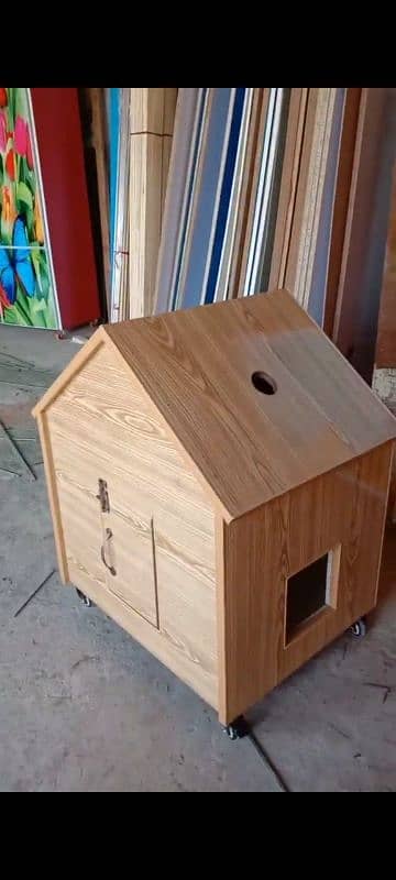 wooden Cat Cage 5