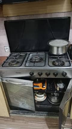 Stove with Cabinet