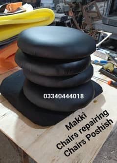 Chairs repairing/Office chairs spare parts/Chairs poshish/Spare parts