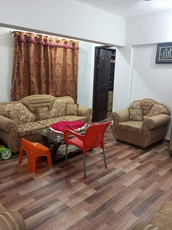 2 bad with tv lounge Flat For Rent in Ali Town 1