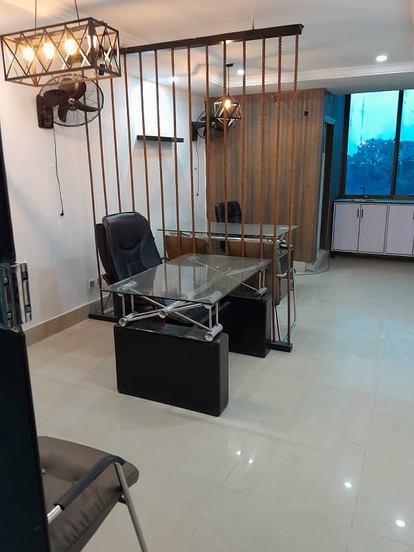 PC Marketing Offering! Blue Area Fully Furnished 400 Sqft 3rd Floor For Rent 0