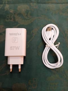 Fast charger and cables available for sale