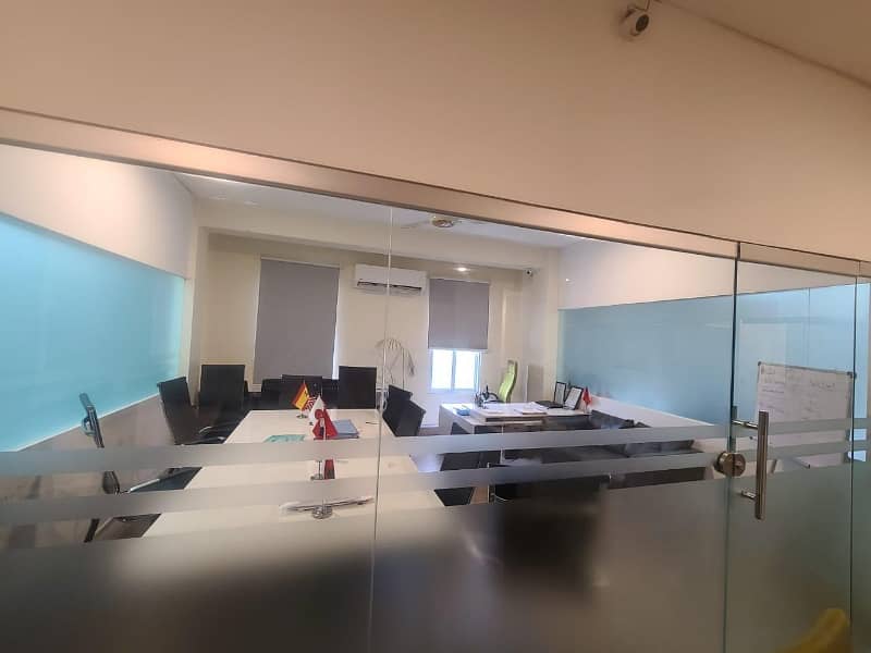 PC Marketing Offers! 2300 Sq Ft Fully Furnished Office Available For Rent In Blue Area 3