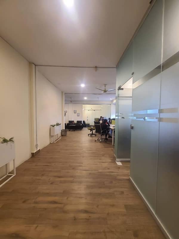 PC Marketing Offers! 2300 Sq Ft Fully Furnished Office Available For Rent In Blue Area 6