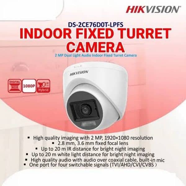 Hikvision Best Nightvision Cctv Camera Setup Installation Available 6