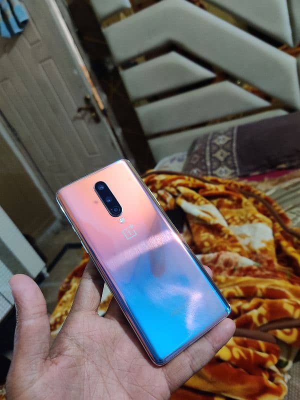 oneplus 8 lush condition pta clear display urgent sale 4