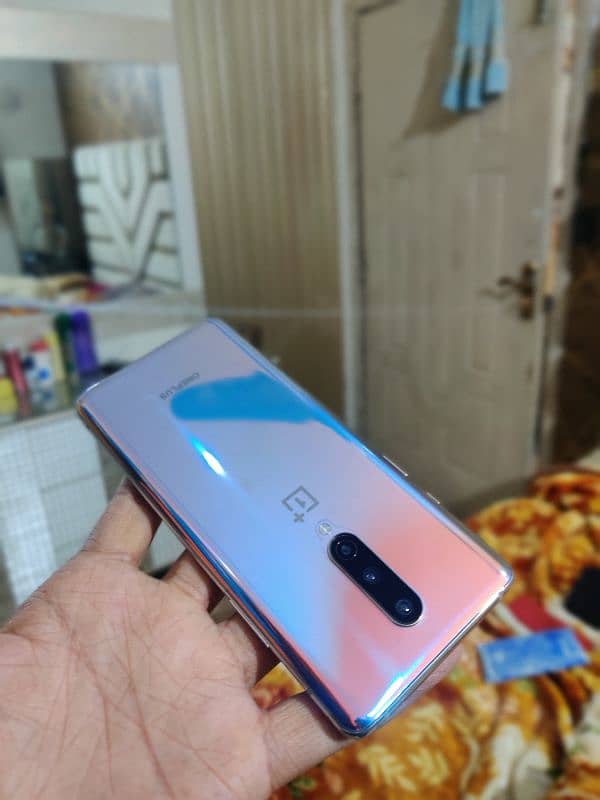 oneplus 8 lush condition pta clear display urgent sale 1