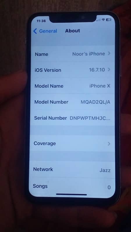 iphone x non pta 2 months sim working 5