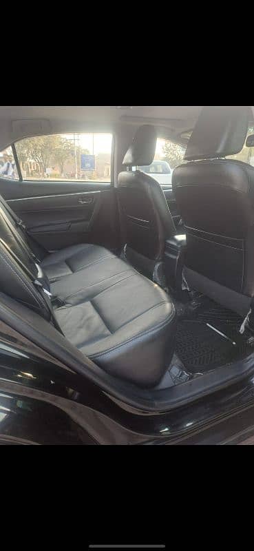 Toyota Altis Grande 2024 black interior 7