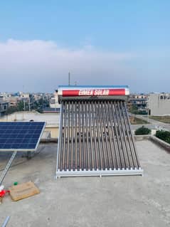Solar + Electric geyser : 20 Years of Worry-Free Hot Water