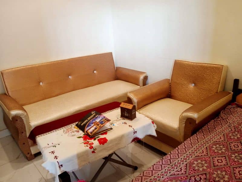 new sofa set 10 by 10 condition urgent for sale price 26000 1