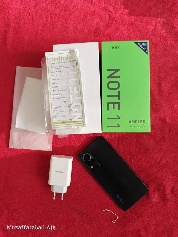 Infinix note 11 6+4/128 gb super amolated display 0