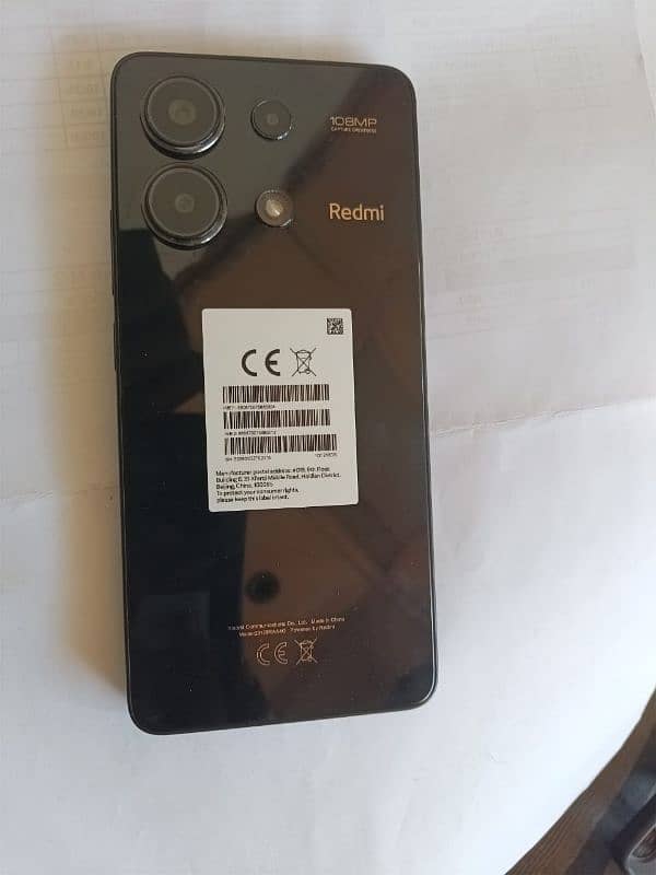 readmi note 13 8/256 complete Saman 8 months warranty 0