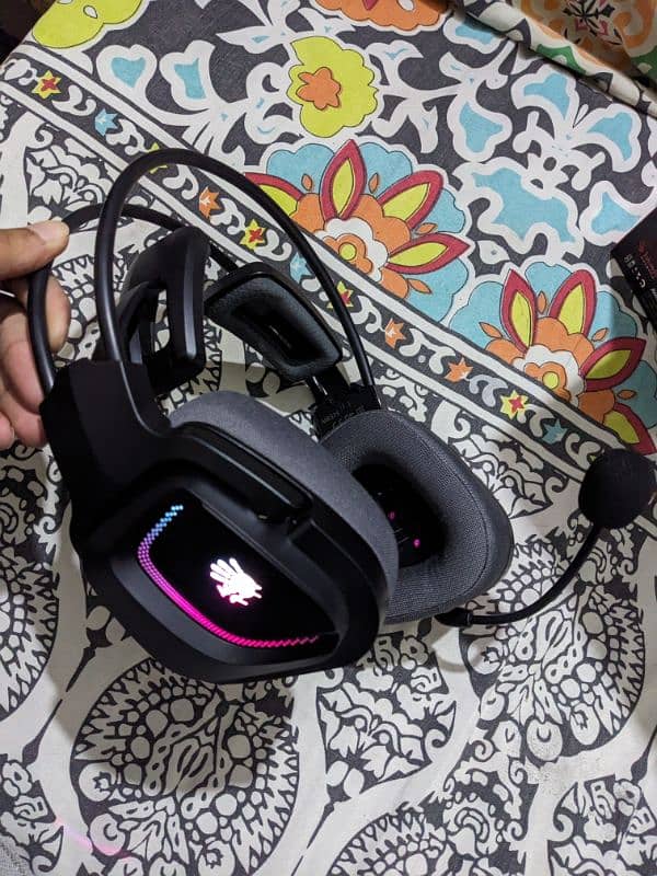 Bloody MR575 Gaming Headset with RGB Wireless 2.4GHz 2