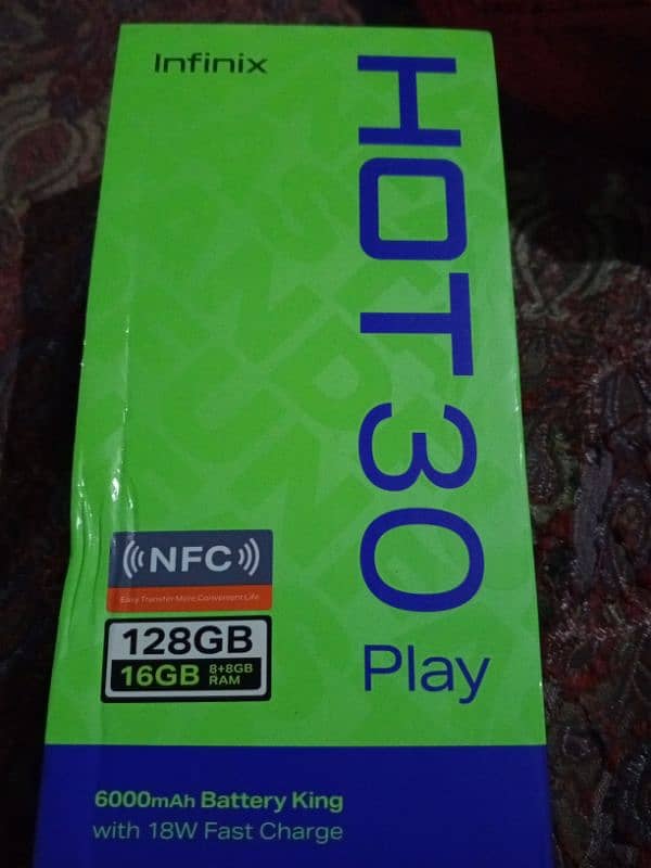 Infinix hot 30 play 0