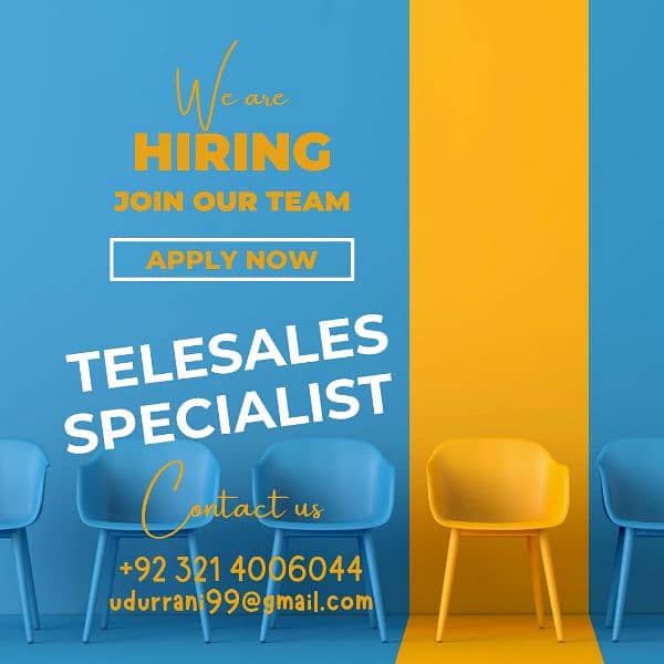 Telesales Specialist 0