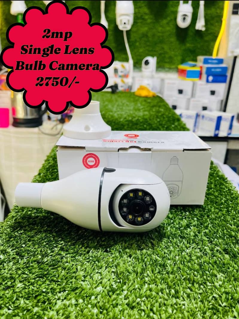 Wifi Camera E27 | V380 | cctv Cameras | 360 Survillence | mini camera 0