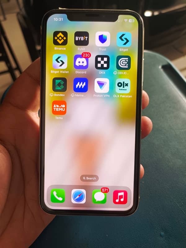 iPhone X PTA APPROVED 64GB 7