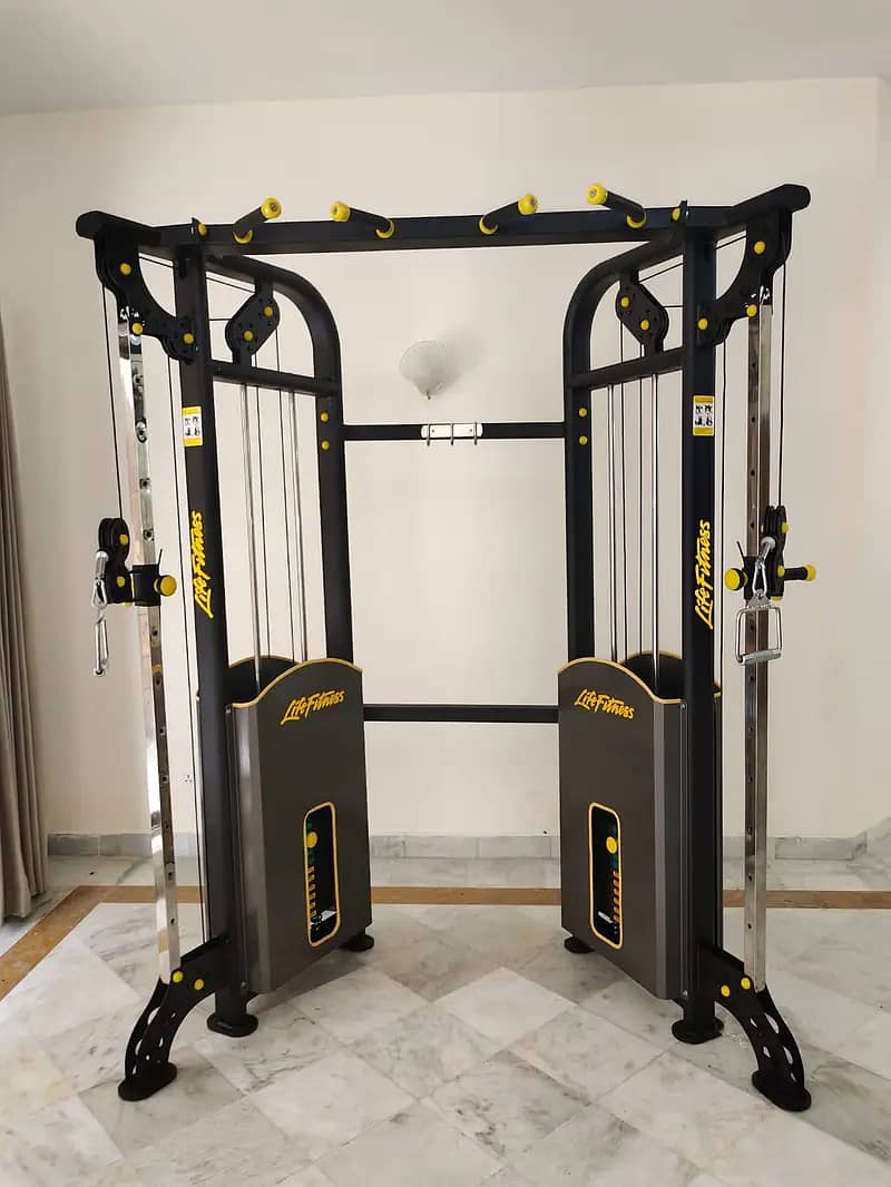 Full Gym Setup|Functional Trainer|Dual Smith Machine|Gym Equipments 5