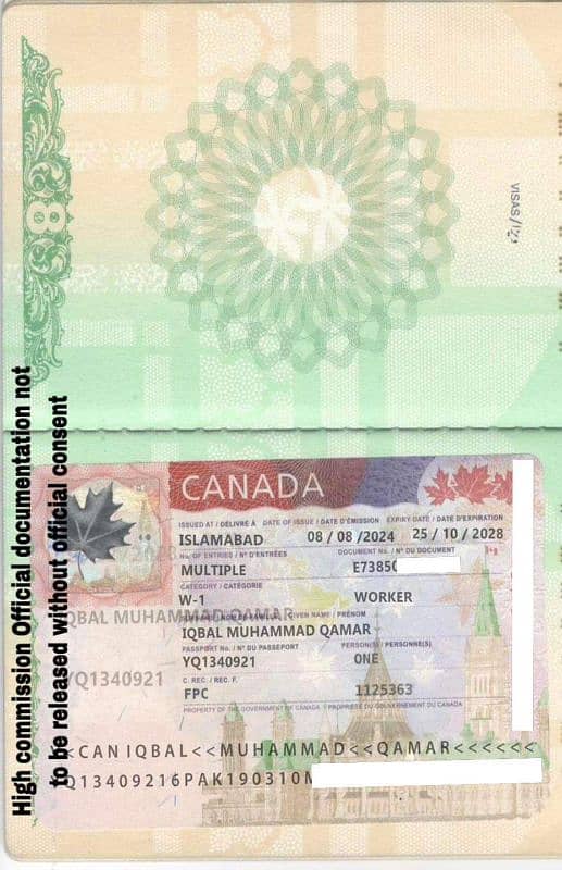 Canada Company Sponsored Visa 0