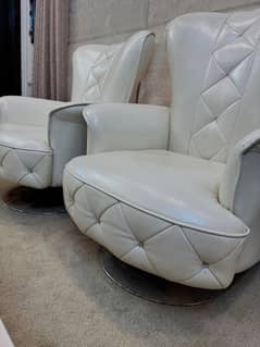 swivel chairs 3 sets urgent sale