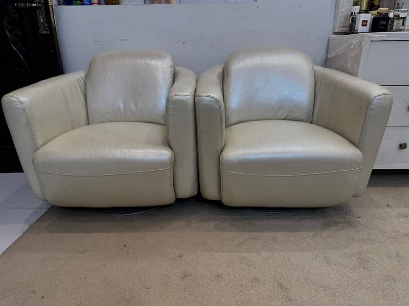 swivel chairs 3 sets urgent sale 7