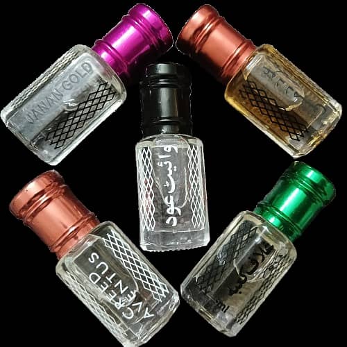 White Oudh Attar for Men Long Lasting 6ml, Non-Alcoholic Ittar for Men 2