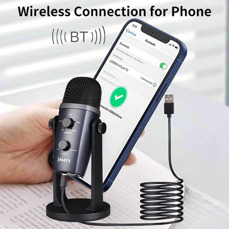 K35 High Quality Wireless Dual Microphone For Mobile Phone And Camera 13