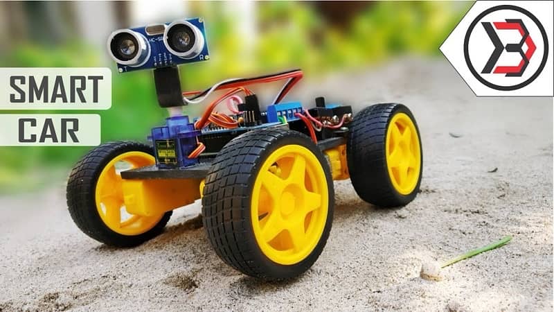 arduino based electric and robotic car 4