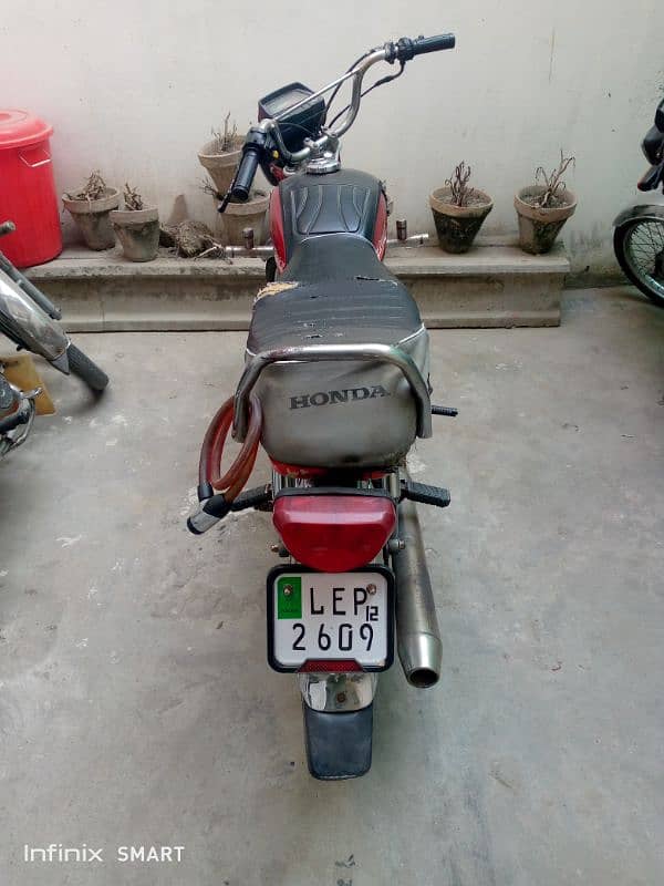 CD 70 2012 model for sale urgent 4