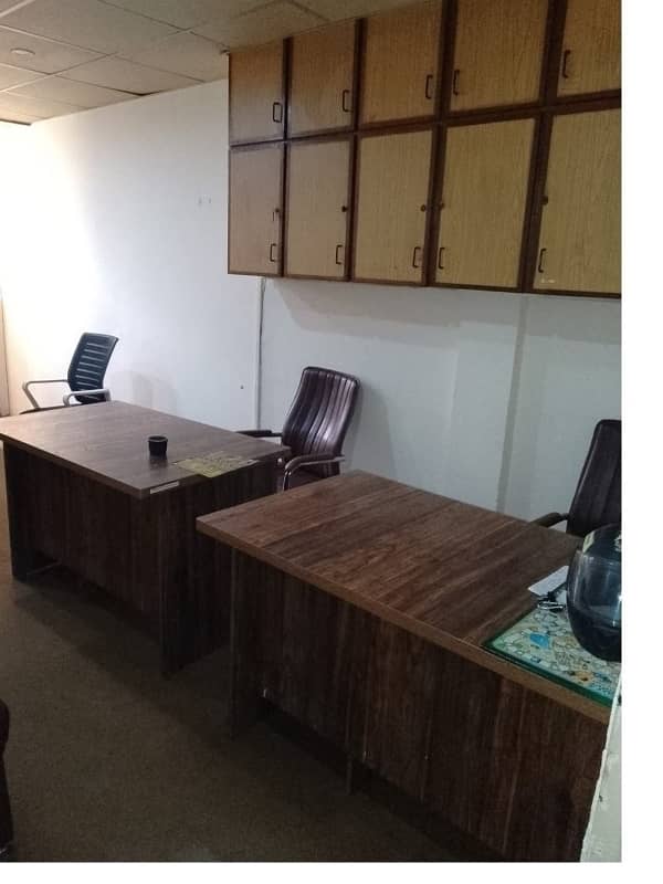 Fully Furnished Area 230 Square Feet Office Available For Rent Real Pictures In Main Boulevard Road Gulberg 3 Lahore 4