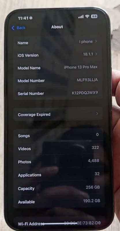 I phone 13promx Non PTA 6