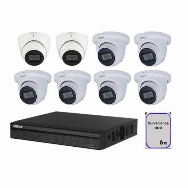 Dahua, Hikvision Cctv Camera Setup Installation offer rates. 7