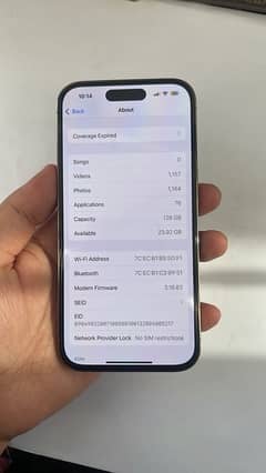 iphone 14 pro 128gb factory unlock exchange possible