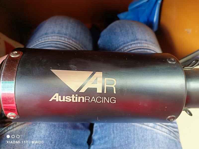 austin racing exhaust 1