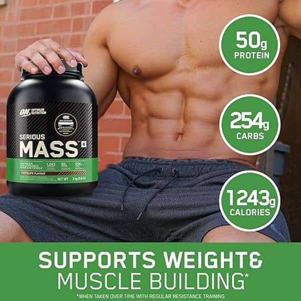 Serious Mass Gainer 1kg Protien powder 1