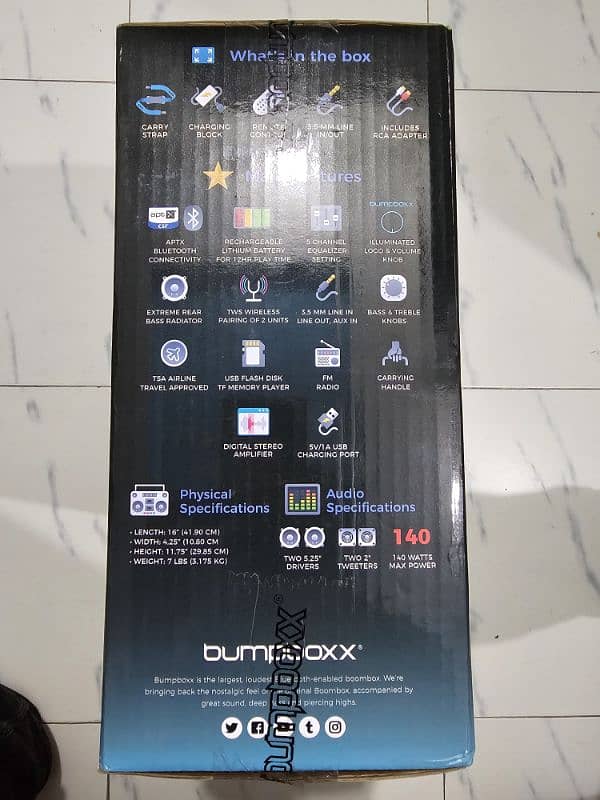 Bumpboxx Ultra Plus + in brand new sealed pack 3