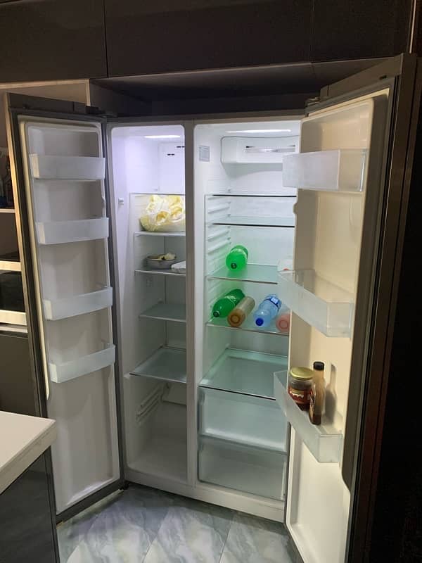 haier double door fridge 1