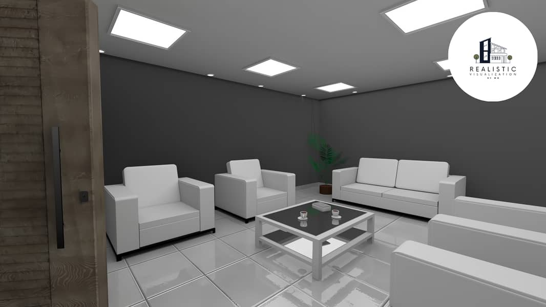 3D TV Lounge Design Services 1