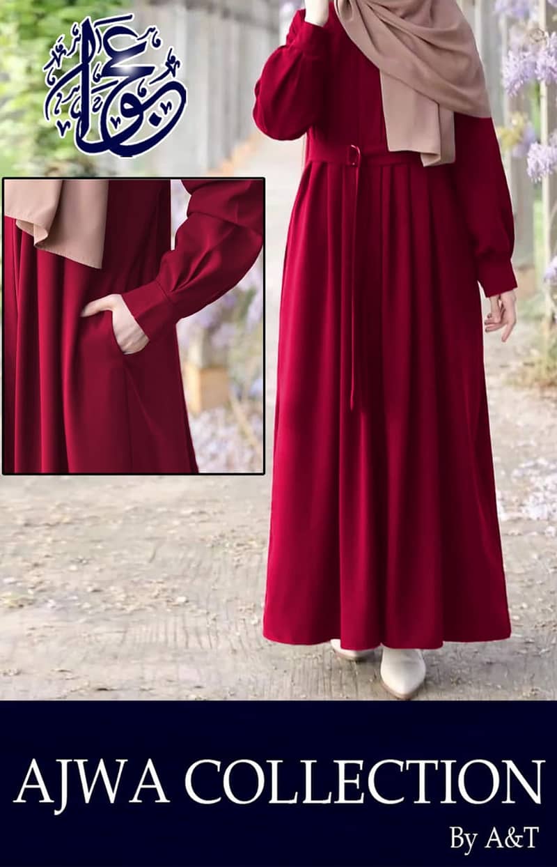 Abaya With Belt* 3