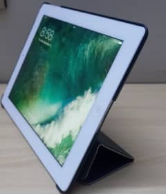 iPad 4th Generation (Model: MD513LL/A) with a case/stand