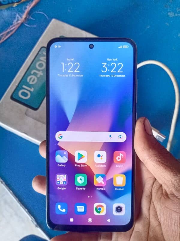 Redmi note 10 full box official PTA 10/10 1