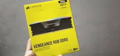 Corsair vengeance rgb black 2x16 gb (6400mhz)