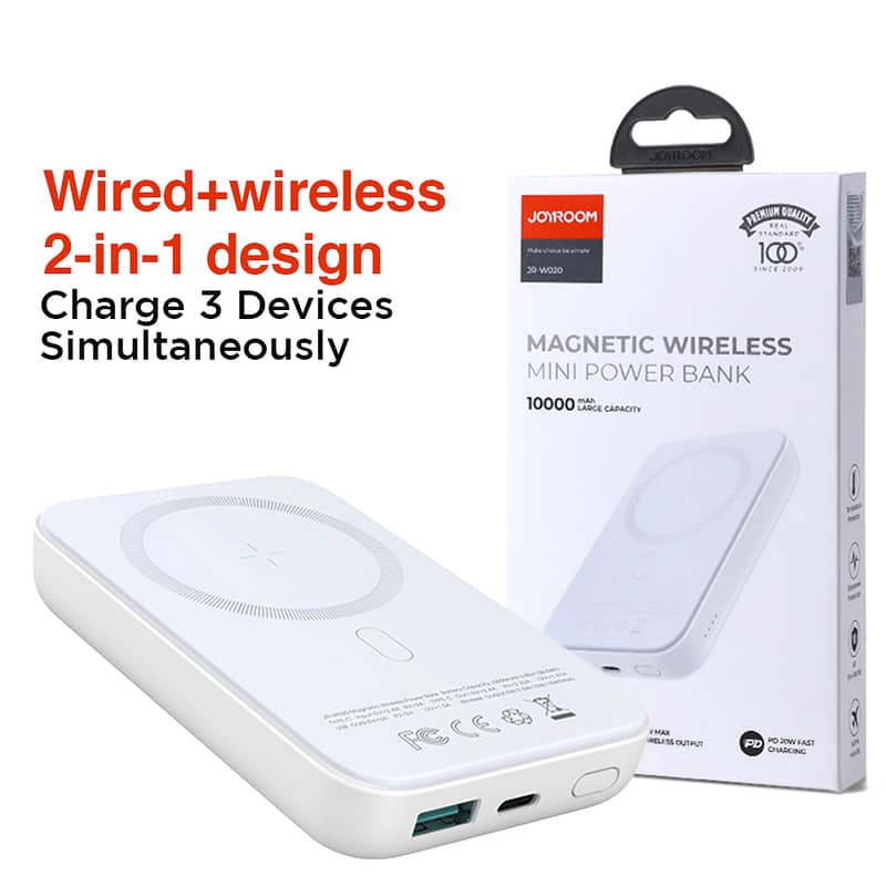 Aspor A382 Wireless Magnetic Portable Mini 10000mah, 37wh Wireless Po 1