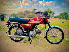 Honda CD70 Punjab number Modal 2004 Price/ 45000/03185675932