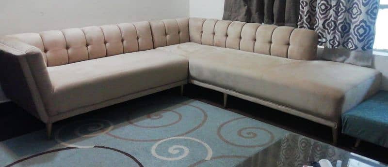 L - Shaped 7 Seater Sofa 0