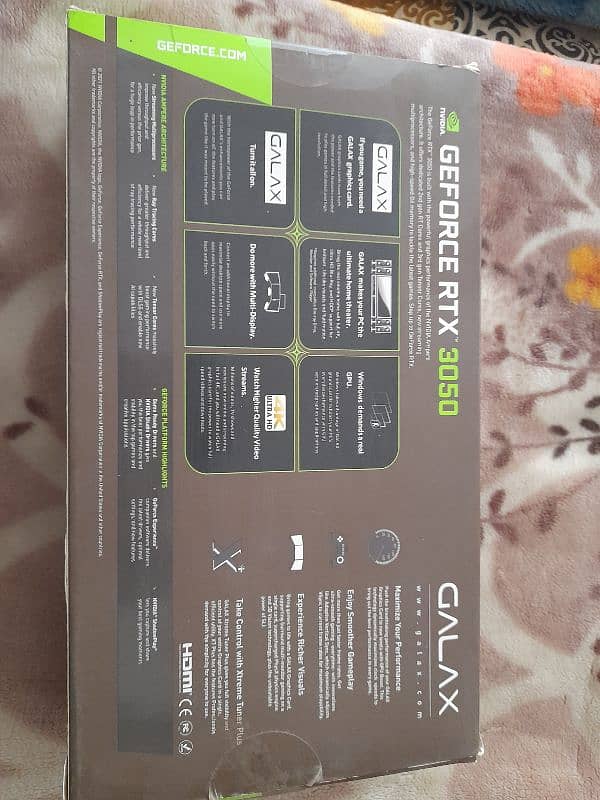 NVDIA GEFORCE RTX 3050 8GB 1