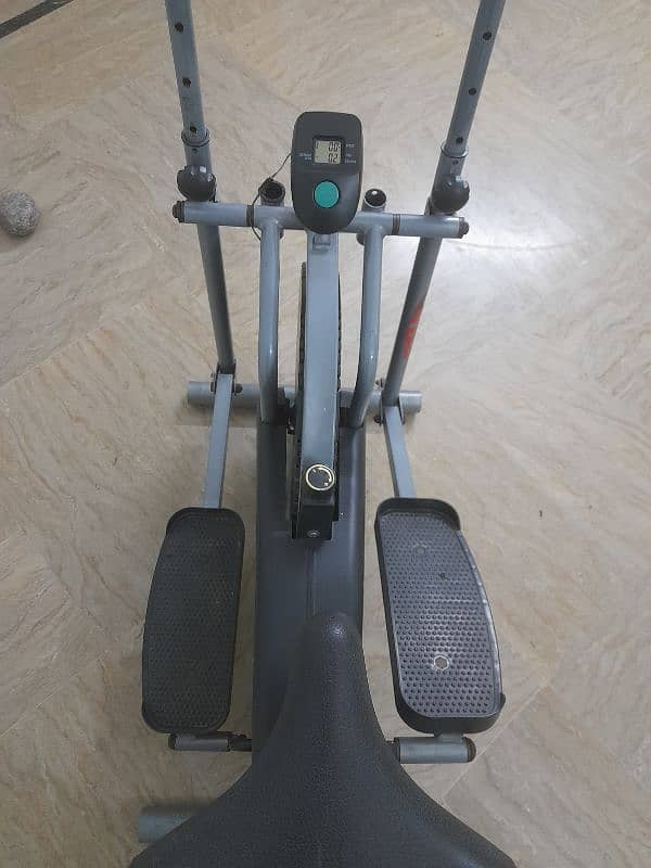 Elliptical Air bike Exercise Cycle Gym Fitness Treadmill Machine 0